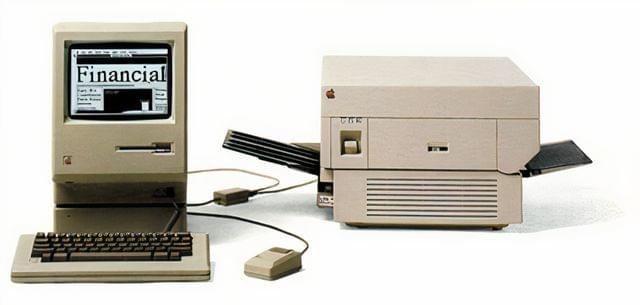 The original LaserWriter