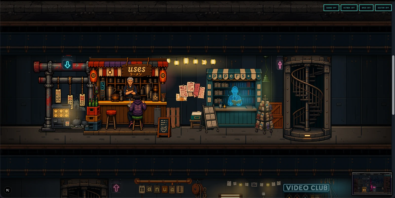 uses and papers with editor-placed glow pools and contact shadows